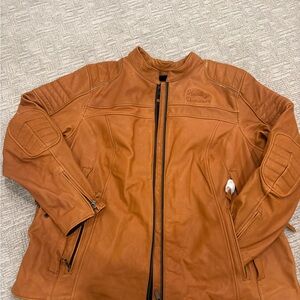 Harley-Davidson Women’s Brown Leather Jacket~NWT